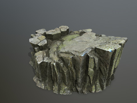 Cliff rocks 3D 模型