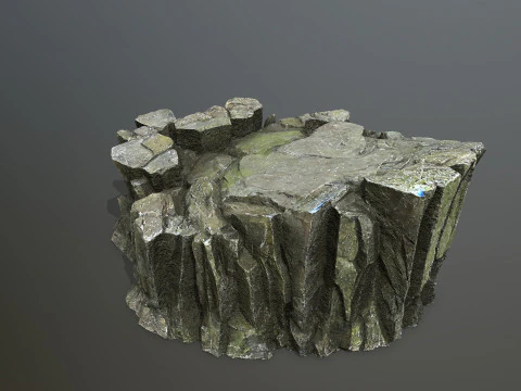 Cliff rocks 3D Model