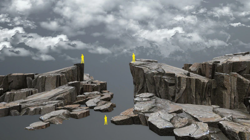 Cliff rocks 3D Model .c4d .max .obj .3ds .fbx .stl .blend 