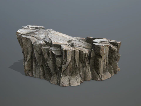 Cliff rocks 3D Model