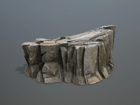 Cliff rocks 3D Model