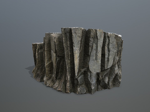Cliff rocks 3D 模型