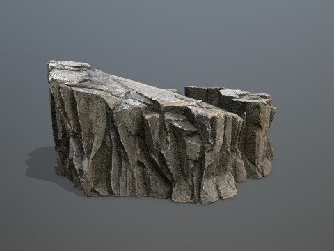 Cliff rocks 3D 模型