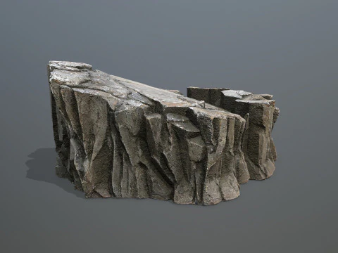 Cliff rocks 3D Model