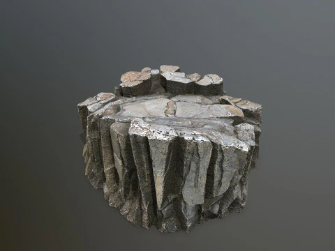 Cliff rocks 3D Model