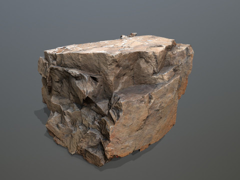 Desert rocks Model 3D