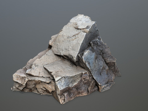 Desert rocks Model 3D