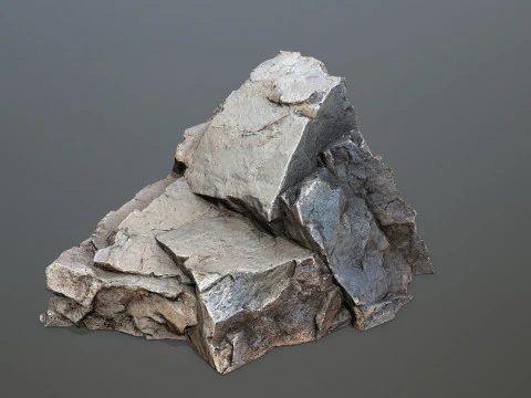 Desert rocks 3D Model