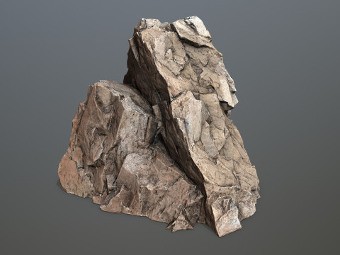 Desert rocks Model 3D