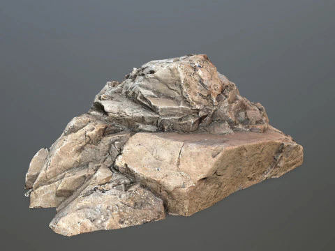 Desert rocks 3D Model