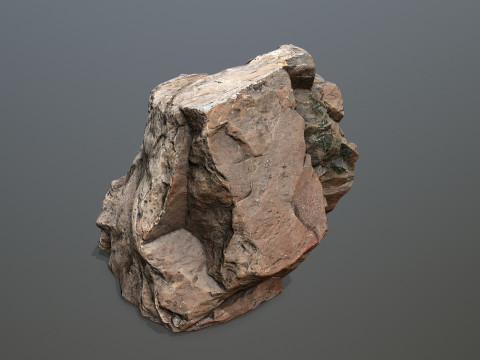Desert rocks Model 3D