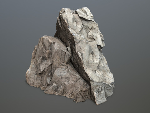 Cliff rocks 3D Модель