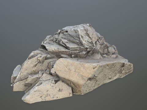 Cliff rocks 3D Модель