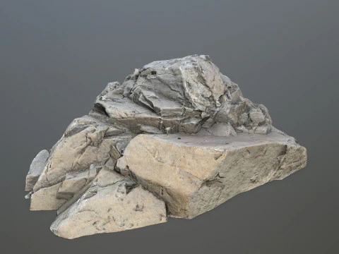 Cliff rocks 3D Model