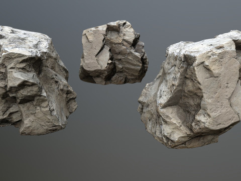 Cliff rocks 3D Модель