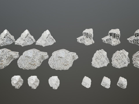 Cliff rocks 3D Модель