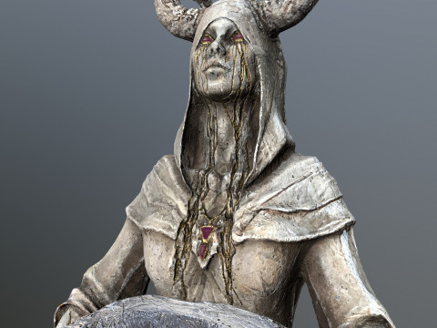 Angel fountain 3Dモデル