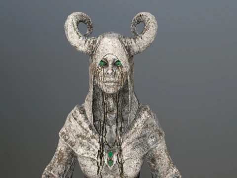 Angel fountain 3D Model