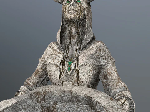 Angel fountain 3D Model