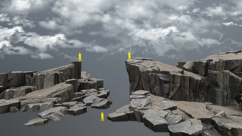 Desert cliff rocks 3D Model .c4d .max .obj .3ds .fbx .stl .blend 