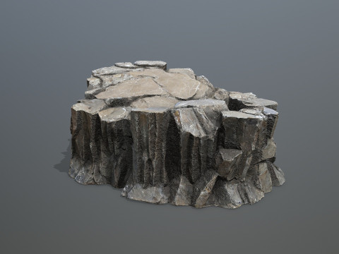 Desert cliff rocks 3D 모델