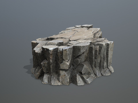 Desert cliff rocks 3D 모델
