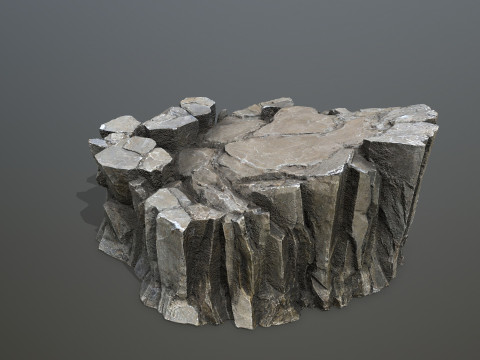 Desert cliff rocks 3D 모델