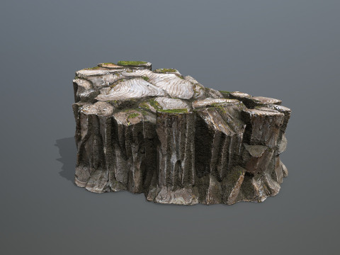 Cliff rocks Modello 3D