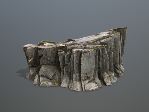 Cliff rocks Modello 3D
