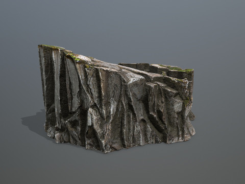 Cliff rocks Modello 3D
