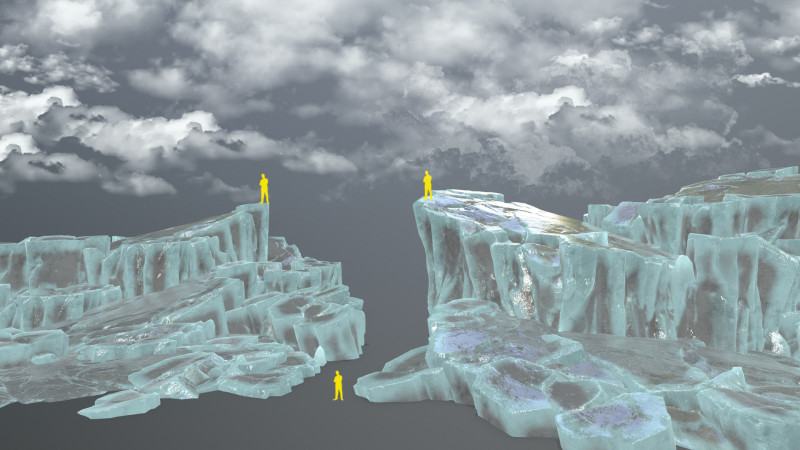 Ice rocks Modelo 3D .c4d .max .obj .3ds .fbx .stl .blend 