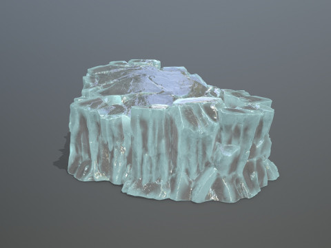 Ice rocks Modelo 3D