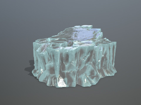 Ice rocks Modelo 3D