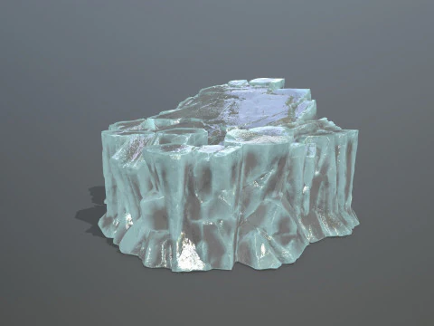 Ice rocks 3D Model