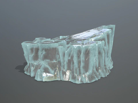 Ice rocks 3D Model