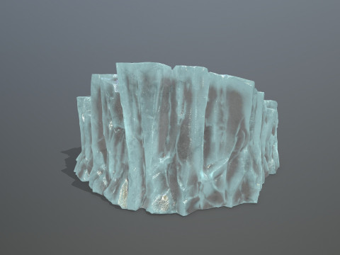 Ice rocks Modelo 3D