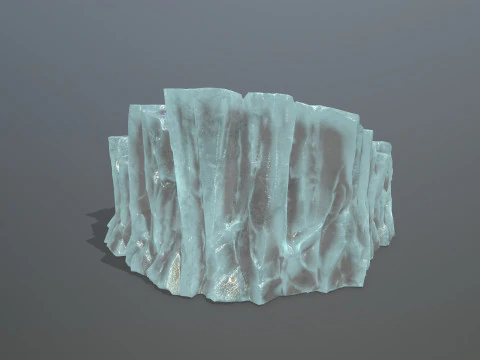 Ice rocks 3D Model