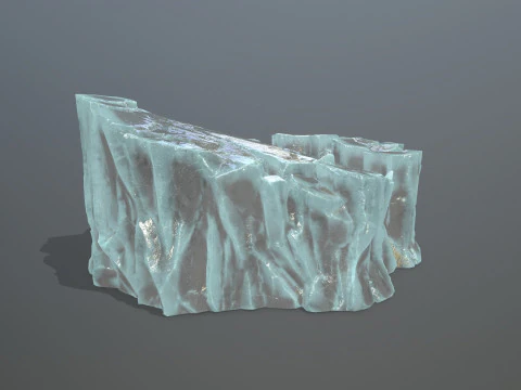Ice rocks 3D Model