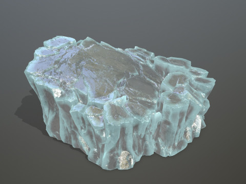 Ice rocks Modelo 3D