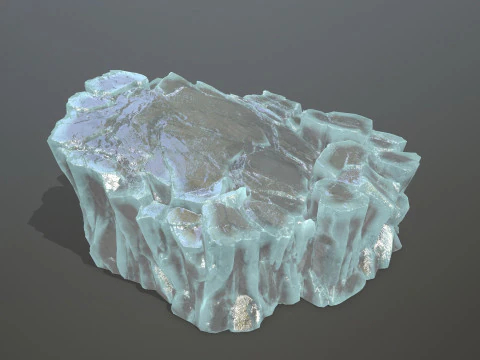 Ice rocks 3D Model