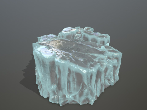 Ice rocks Modelo 3D