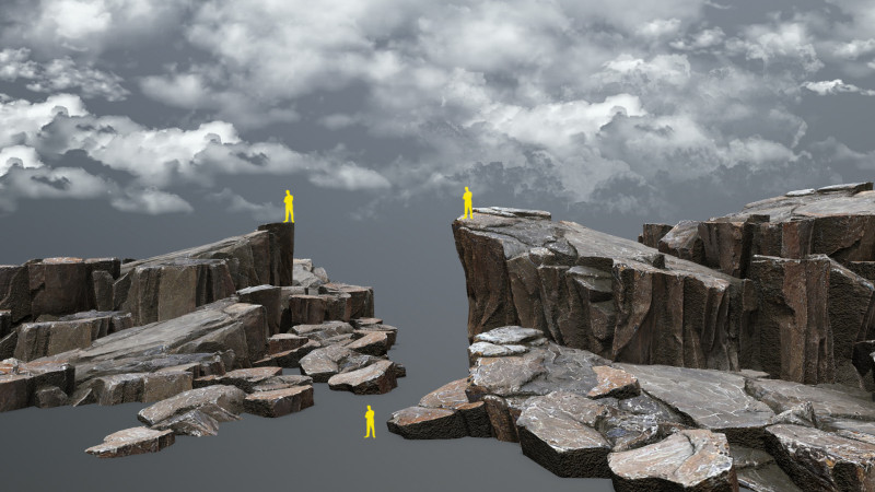 Desert rocks 3Dモデル .c4d .max .obj .3ds .fbx .stl .blend