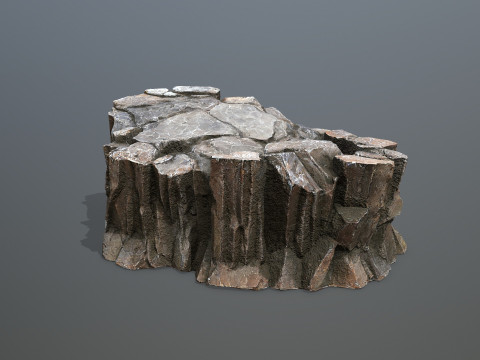 Desert rocks 3Dモデル