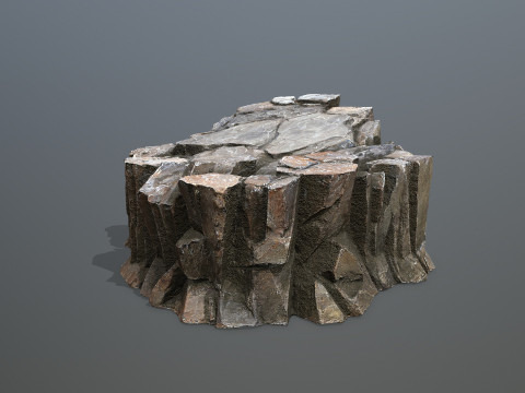 Desert rocks 3Dモデル