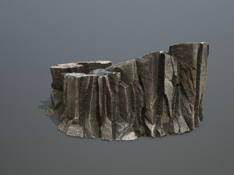 Desert rocks 3Dモデル