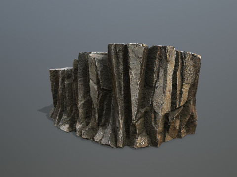 Desert rocks 3Dモデル