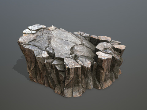 Desert rocks 3Dモデル