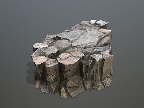 Desert rocks 3Dモデル