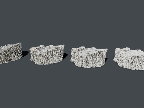 Desert rocks 3Dモデル