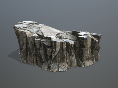 Cliff rocks 3D 模型